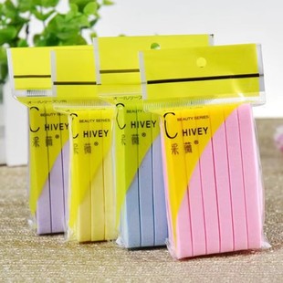 Caiwei Compressed Strip Facial Cleansing Sponge, Expands in Water, 12 Pieces, Factory Stock, Absorbs Water and Expands Quickly