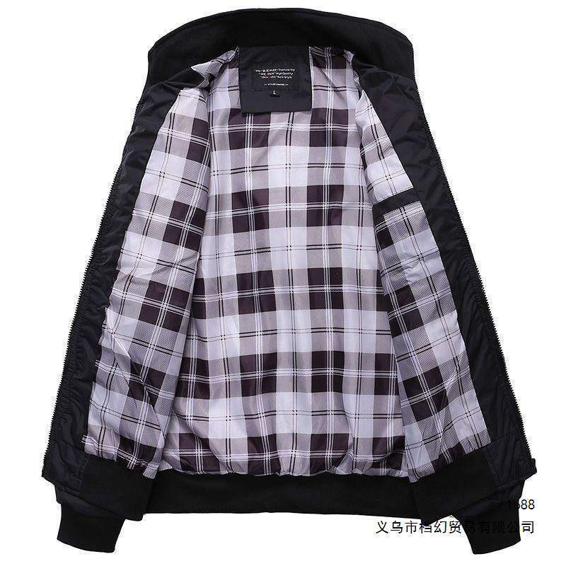 Men's casual jacket for young and middle-aged men, versatile and trendy, suitable for spring and autumn, perfect for outdoor wear Men's casual jacket for young and middle-aged men, versatile and trendy, suitable for spring and autumn, perfect for outdoor wear