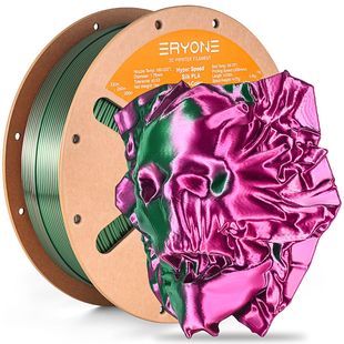 Eryone High Speed Pla Silk Double Color Red&Green 1.75mm Filament