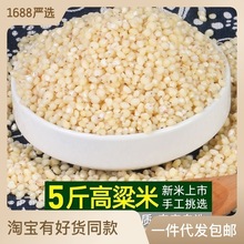 高粱东北5斤10斤纯6a白高粱米优质粗粮农家五谷杂粮米休闲食品厂