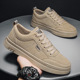 2024 New Men's Casual Leather Shoes Trend Versatile Sports Little Whiteboard Shoes Korean Edition Men's Trendy Shoes