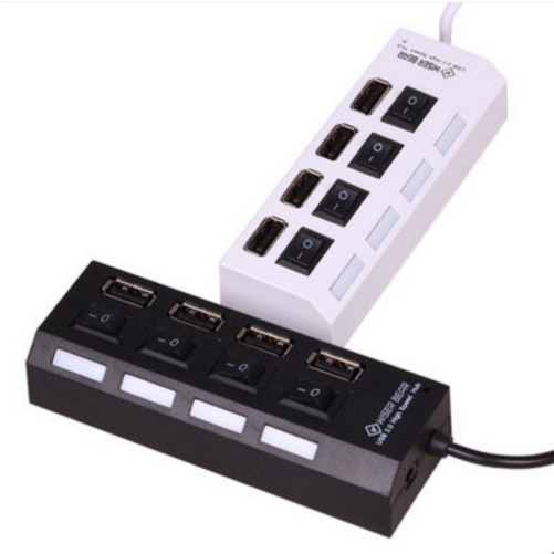 USB 스플리터 USB 허브 4 포트 HUB 컨버터 독립 스위치 4 포트 USBHUB 4 포트 허브