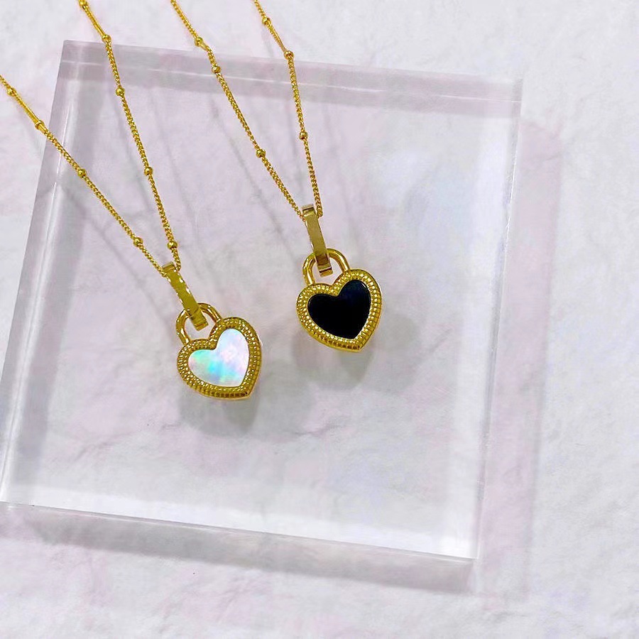 Fashion Heart Shape Alloy Plating Women's Pendant Necklace 1 Piece display picture 5