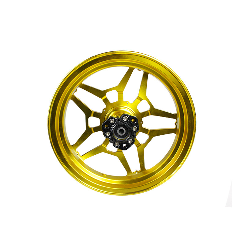 Suitable for Filano Motorcycles 12inch Thickened Cnc Aluminum Alloy Modified Front and Rear Wheel Hub Assembly Rim Accessories
