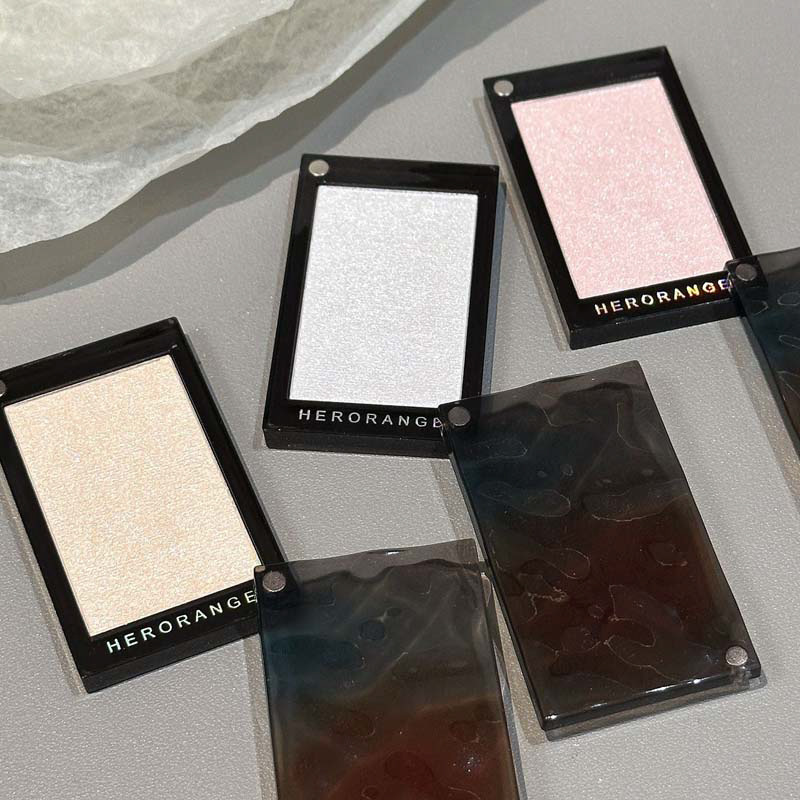 HERORANGE~光と影のハイライトパウダーフェイシャルブライトニングパール光沢立体輪郭ブラッシュパウダーパウダーボーダーレスビューティー|undefined