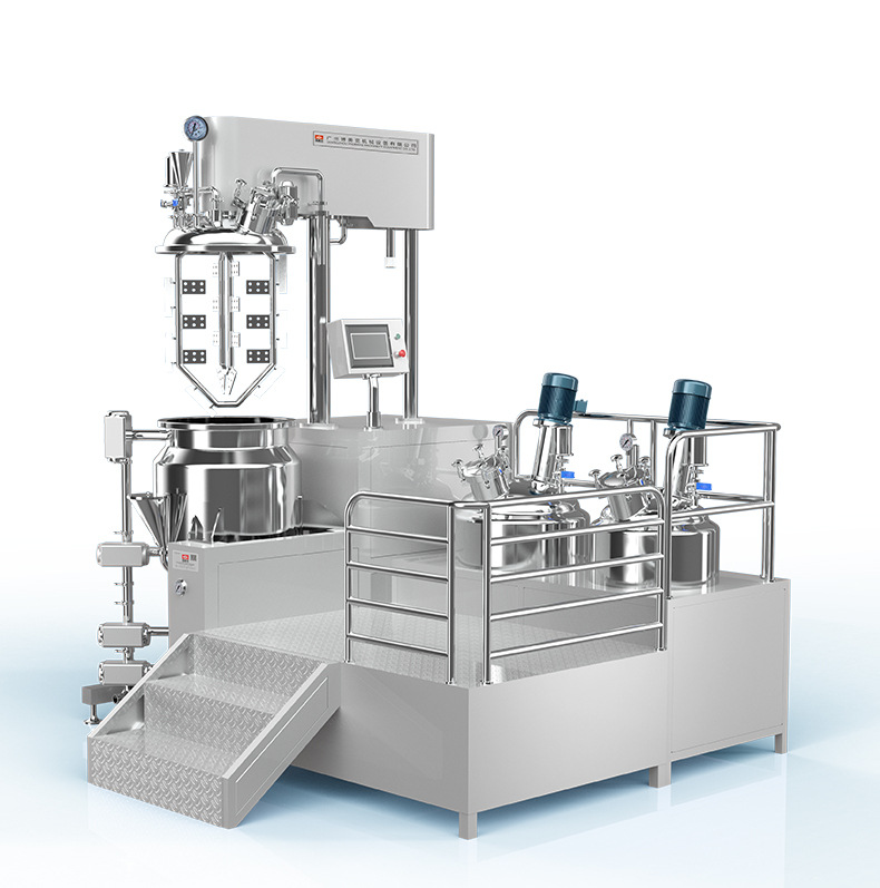 真空液压升降乳化机管线式分散乳化机大型高速均质乳化机德国技术