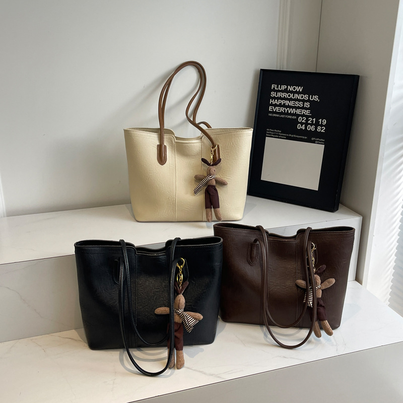 Borsa a spalla vintage da donna grande capienza elegante_voghion.com