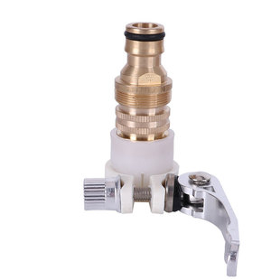 Water pipe hose interface docking device water gun four-point washing machine old-fashioned faucet multi-function outer joint accessories