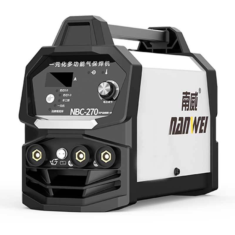 Nanwei multifuncional 270 sin gas segunda máquina de soldadura de aislamiento actualización pequeña portátil conjunto completo de soldadora de cobre 220v doméstica