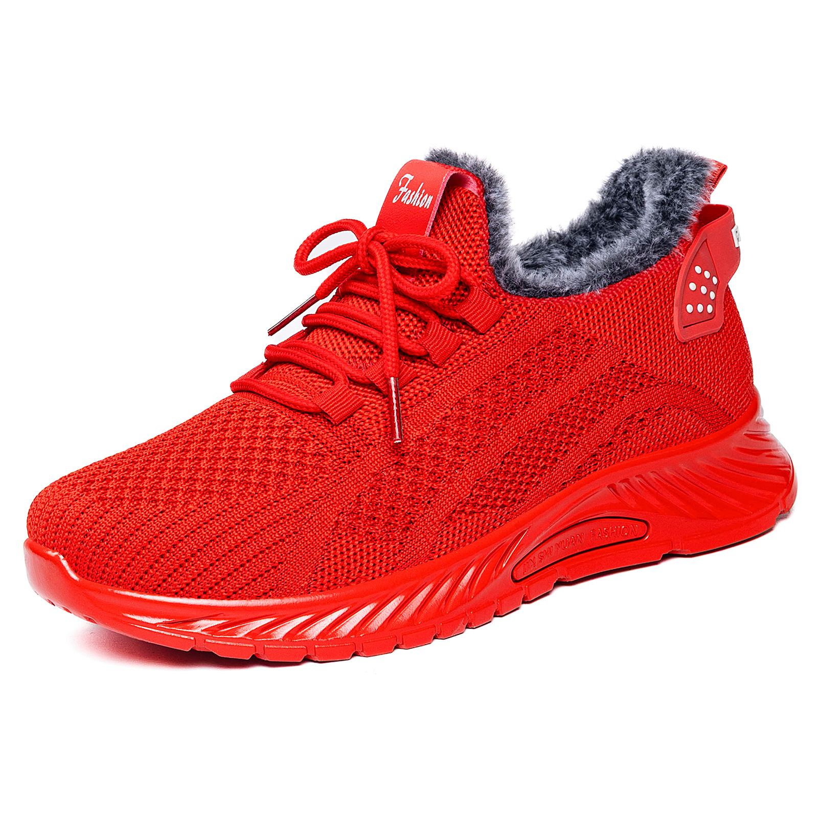 Zapatos de algodón de mujer transfronterizos TEMU más terciopelo grueso calzado de mujer calentamiento ligero y cómodo zapatos casuales al aire libre zapatos de caminar