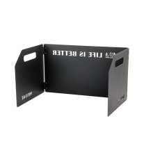 户外炉具挡风板加厚便携折叠卡式炉风板煤气灶炉头防风罩气炉风罩