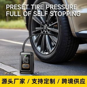 Cross-Border Car Air Pump Portable Inflator Car Tire Pressure Measurement Smart Wireless Xm01