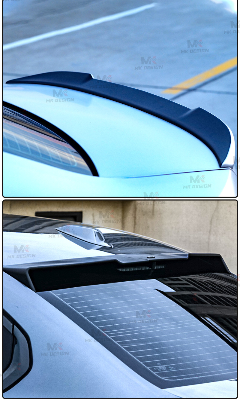 Suitable for Bmw 3 Series G20 G28 Late Abs Glossy Black Front Spoiler Side Skirts Rear Lip Surround Front Lip Rear Wing
