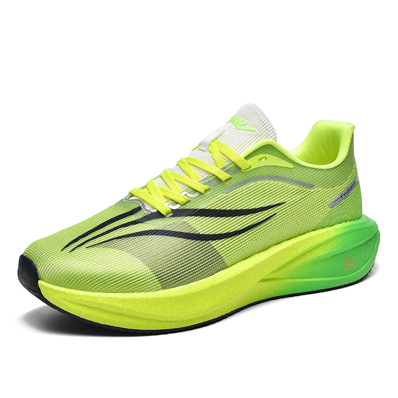 Nuevos juveniles de placa de carbono para correr carreras de velocidad de prueba física de entrenamiento de maratón profesional para hombres zapatos deportivos para correr