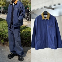 天花板品质 25FW潮牌新款MIU家法工伐木夹棉外套夹克男女明星同款