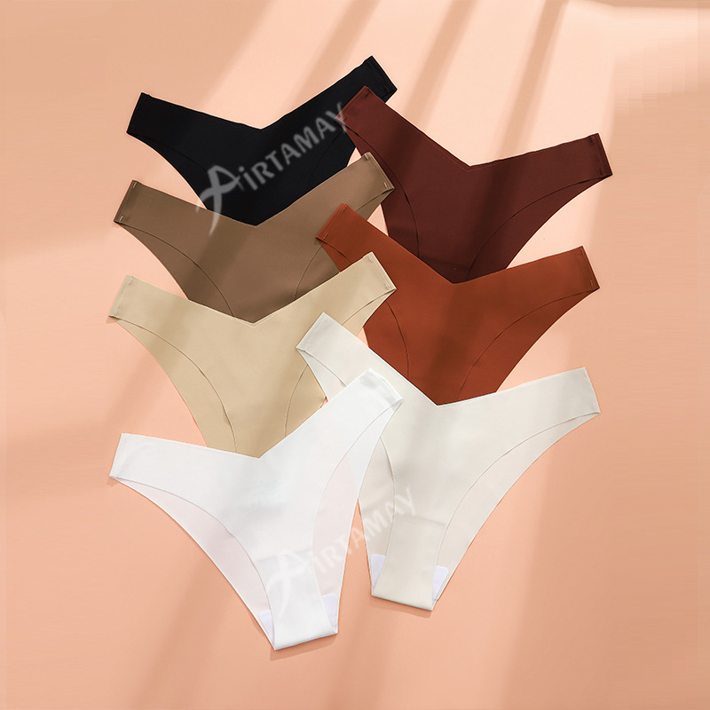 Sports Yoga Sexy Breathable Invisible Ice Silk Seamless Sports Cross-Border European and American Large Size Bikini Underwear for Pregnant Women