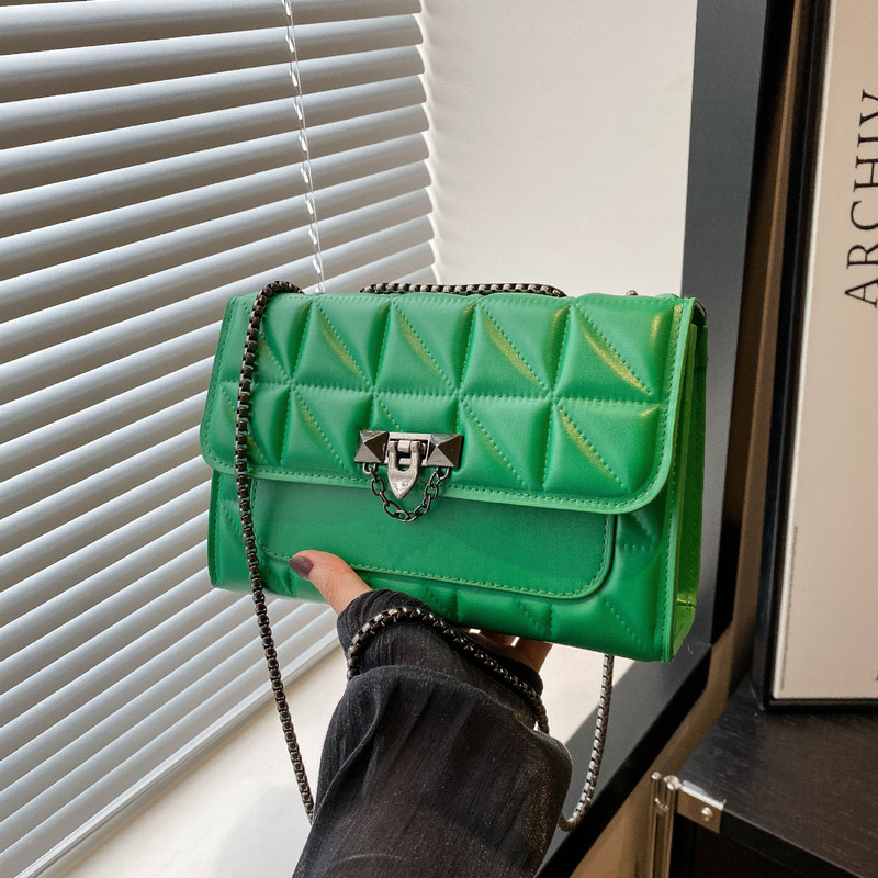 2025 New Street Fashion Light Luxury High-End Affordable Chain Popular Women's Shoulder Crossbody Handbag