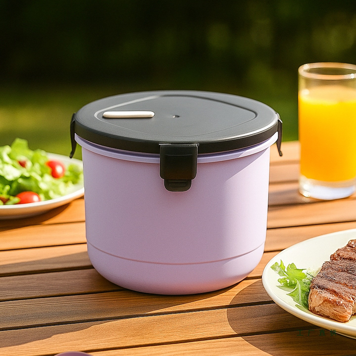 自热发热包加热饭盒大容量不锈钢户外野餐宿舍自热锅不插电泡面碗