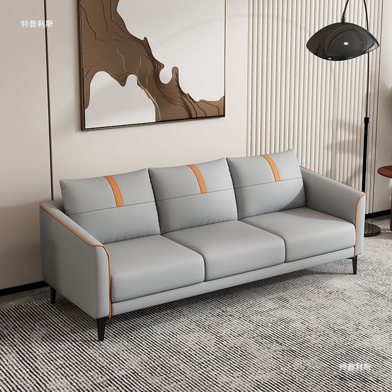 Tech Fabric Sofa for Small Apartments, Trendy Living Room, Modern Minimalist Two or Three-Seater, Simple Bedroom, Rental Room, Clothing Store