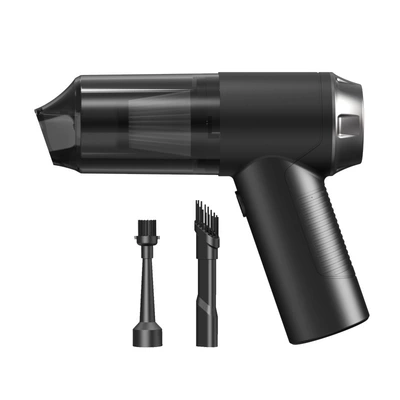 Cross-Border Car Vacuum Cleaner Handheld Wireless Suction and Blowing Integrated Three-In-One Mini Strong Suction Vacuum Cleaner with Light (Tozsoranlar) - car-vacuum-cleaner-high-power-black