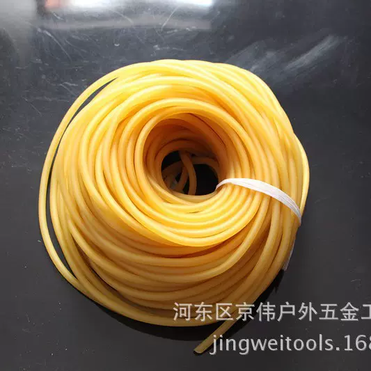 厂家供应 3*5 3050皮筋 素色 弹弓橡皮筋  医用级别乳胶管 拉力绳