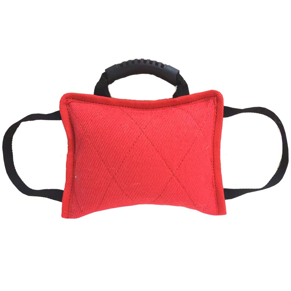 Cloth Dog Training Supplies Chew Pillow Pet Chew Target Chew Bag Interactive Dog Toys Training Pounce Chew Pillow_voghion.com