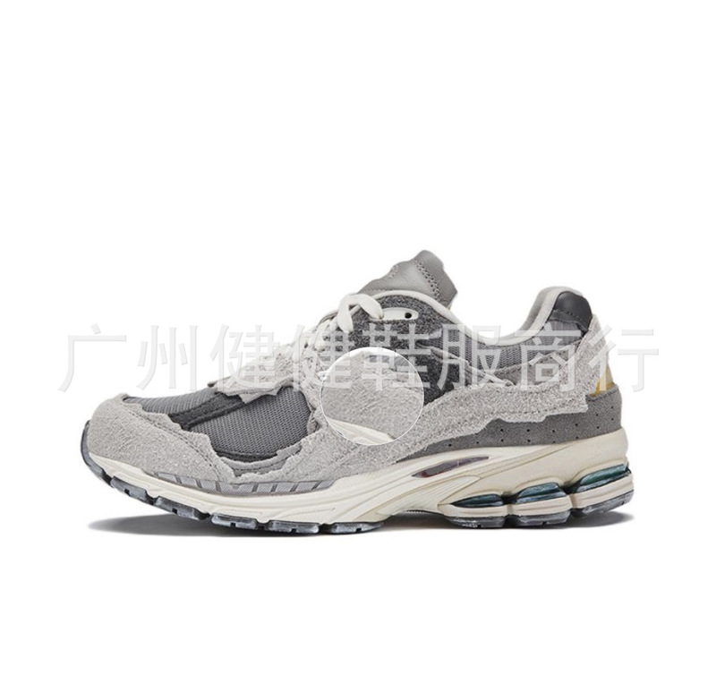 高バージョンnb2002クラシック灰元祖灰ランニングシューズ男女同モデルカジュアルレトロ高スポーツシューズ|undefined