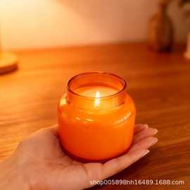 大豆蜡香薰蜡烛高级感节日礼品伴手礼室内无烟香氛蜡烛工厂直销