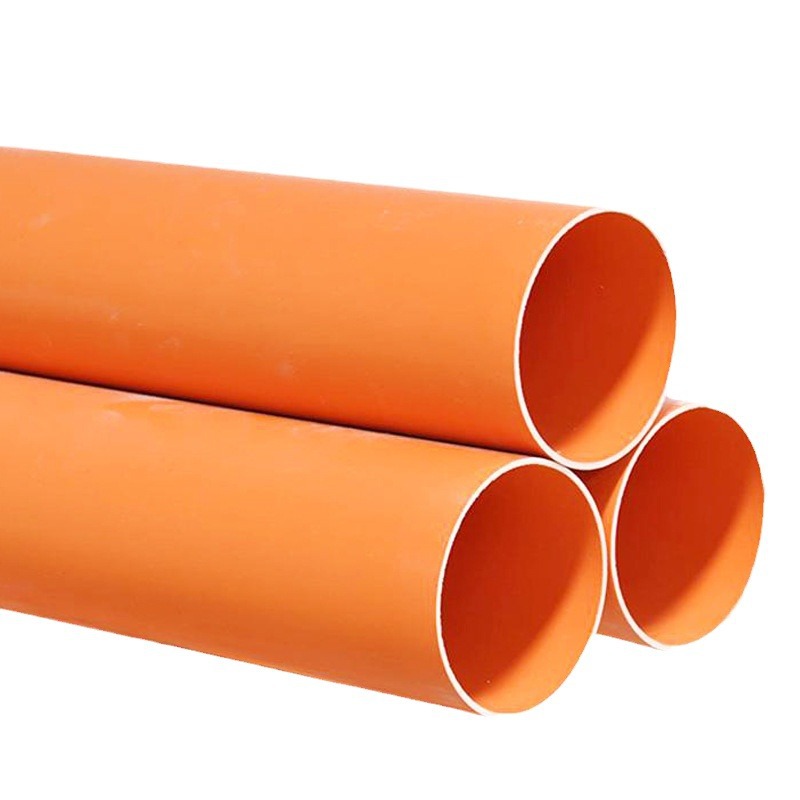Cpvc Power Pipe 90 Communication Threading Pipe Pvc High Voltage Cable Pipe Underground Power Pipe Manufacturer Supply
