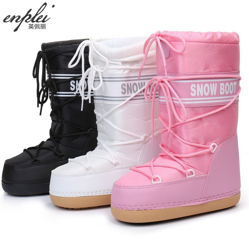 Y025 Same Style Internet Celebrity 2025 Winter Ski Space Boots Fashionable Round Toe Mid-Calf Women's Snow Boots Thickeneded Moon Sneakers Y025 Same Style Internet Celebrity 2025 Winter Ski Space Boots Fashionable Round Toe Mid-Calf Women's Snow Boots Thickeneded Moon Sneakers