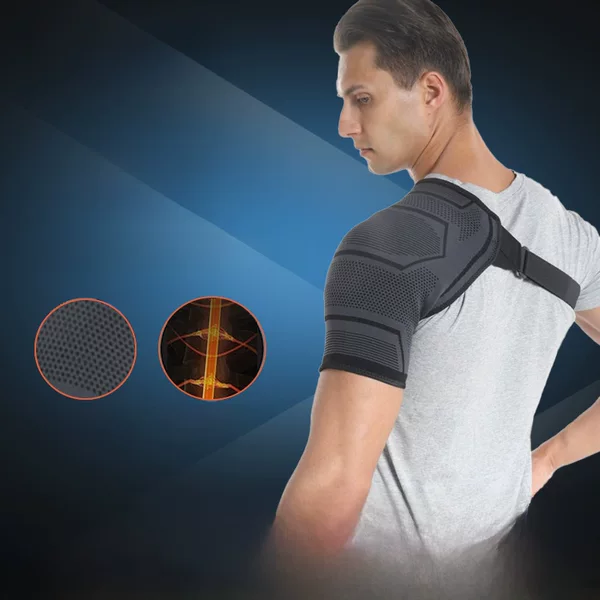 In stock strap pressure shoulder sports shoulder pad men and women shoulder protection adult adjustable shoulder strap wholesale