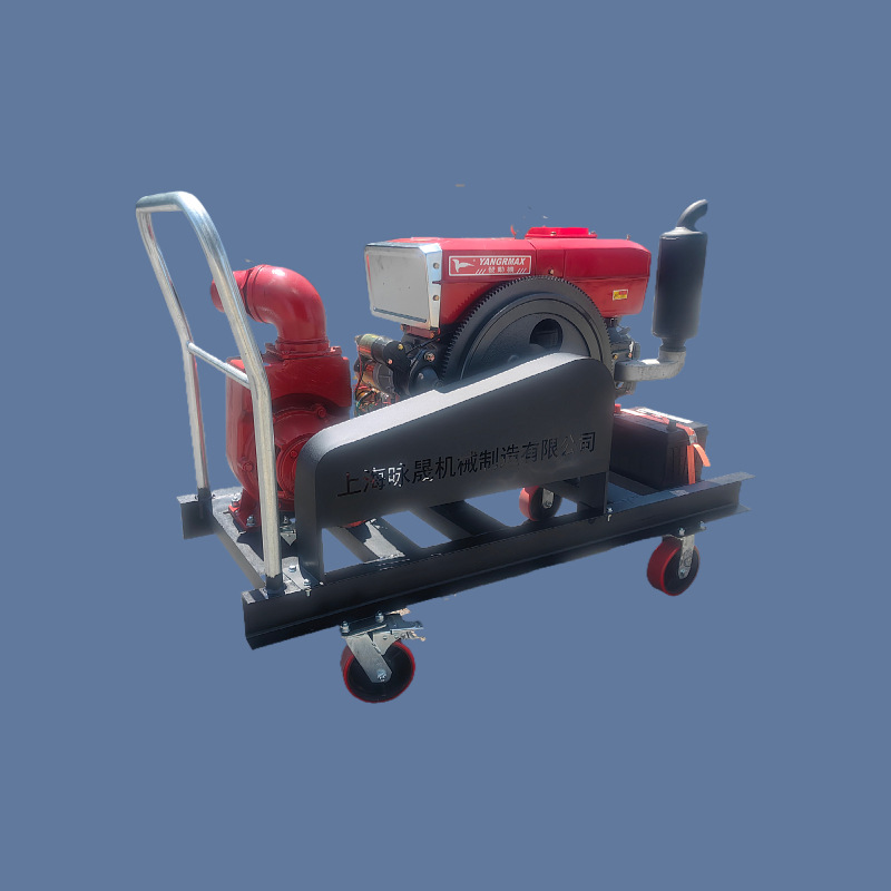 农田灌溉4寸6寸8寸10寸12寸柴油水泵 单杠柴油抽水机