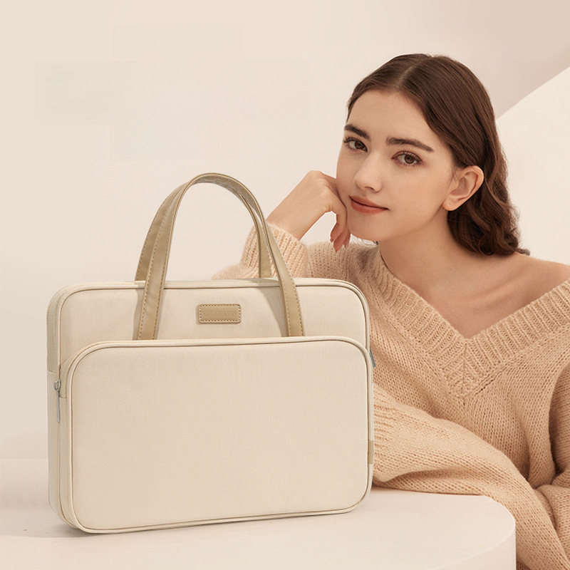 Nice laptop bag suitable for hand carry, Lenovo, Huawei, for women, 14-inch Apple, 15.6-inch, small Air 13.3