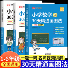 小学数学30天精通画图法全套通用版123456年级上下册数学专项知识