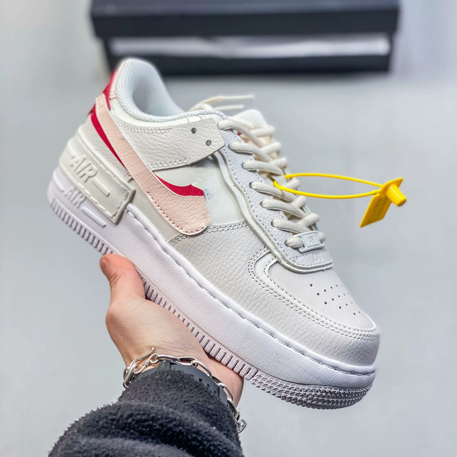 Nike Air Force 1 Shadow, универсальные кроссовки для мужчин и женщин платформа