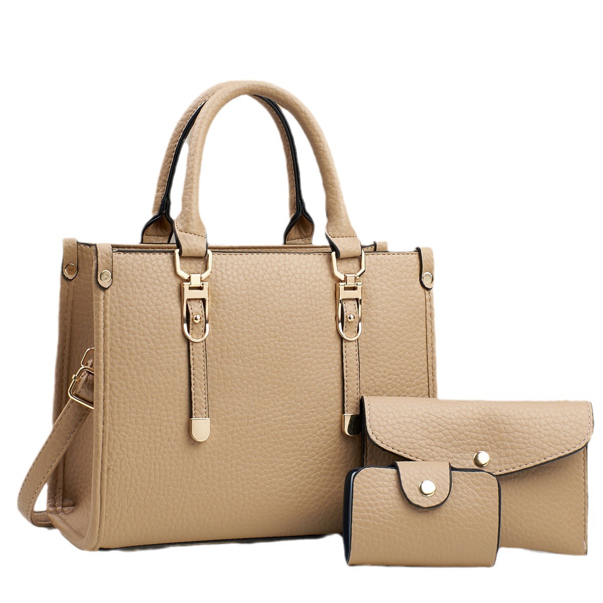 Bolso de mano bolso grande bolso de madre simple moda atmósfera mediana edad primavera y verano nuevo bolso de mensajero de un solo hombro salvaje bolso femenino versión coreana