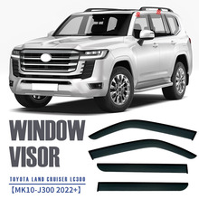 适用兰德酷路泽晴雨挡侧窗导流板LAND CRUISER Window visor