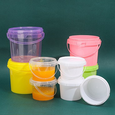 加厚食品级酱料泡菜密封桶手提捞汁小海鲜打包桶耐高温透明塑料桶