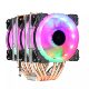 Desktop Computer 6 Copper Tube CPU Radiator Ultra-quiet 1366AMD X79 1700 2011 Pin CPU Fan