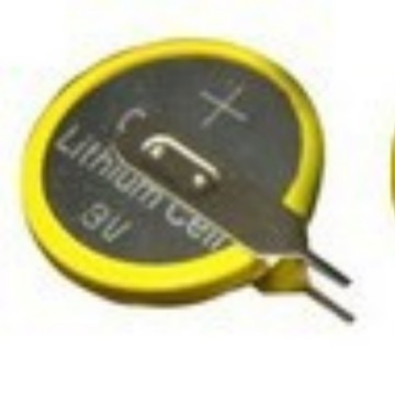 翔盛源电池供应 3v CR2032纽扣立式对称焊脚电池