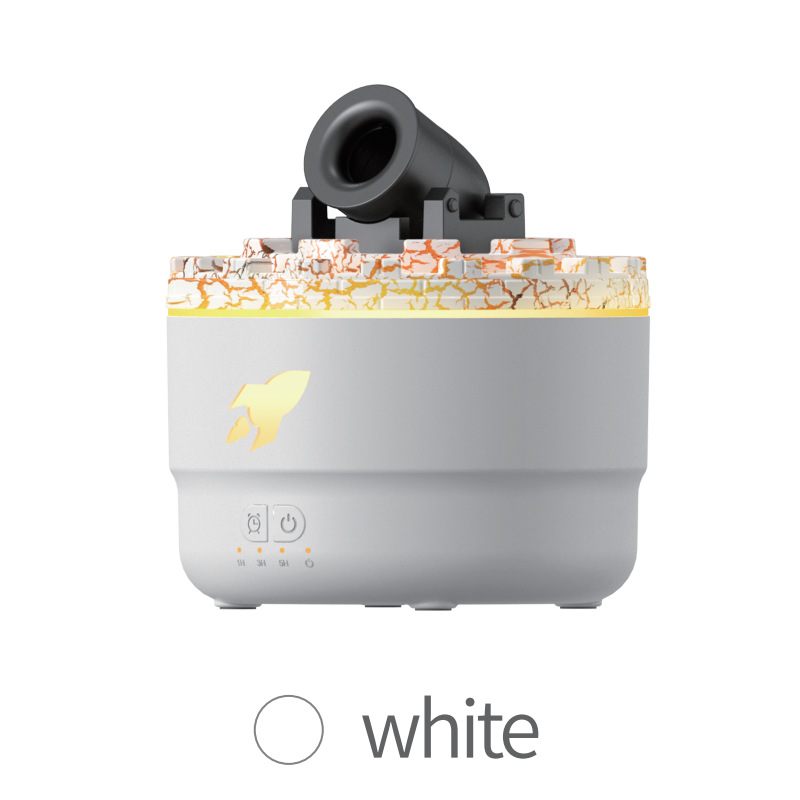 Nuevo anillo de humo transfronterizo, torreta volcánica, máquina de aromaterapia, humidificador doméstico, difusor de niebla de gran capacidad, aceite esencial