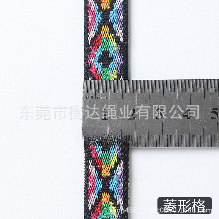 Bandas elásticas jacquard étnicas, reloj de mano jacquard bohemio, ancho de banda 1.5cm ~ 2.5cm, una gran cantidad de goma en stock