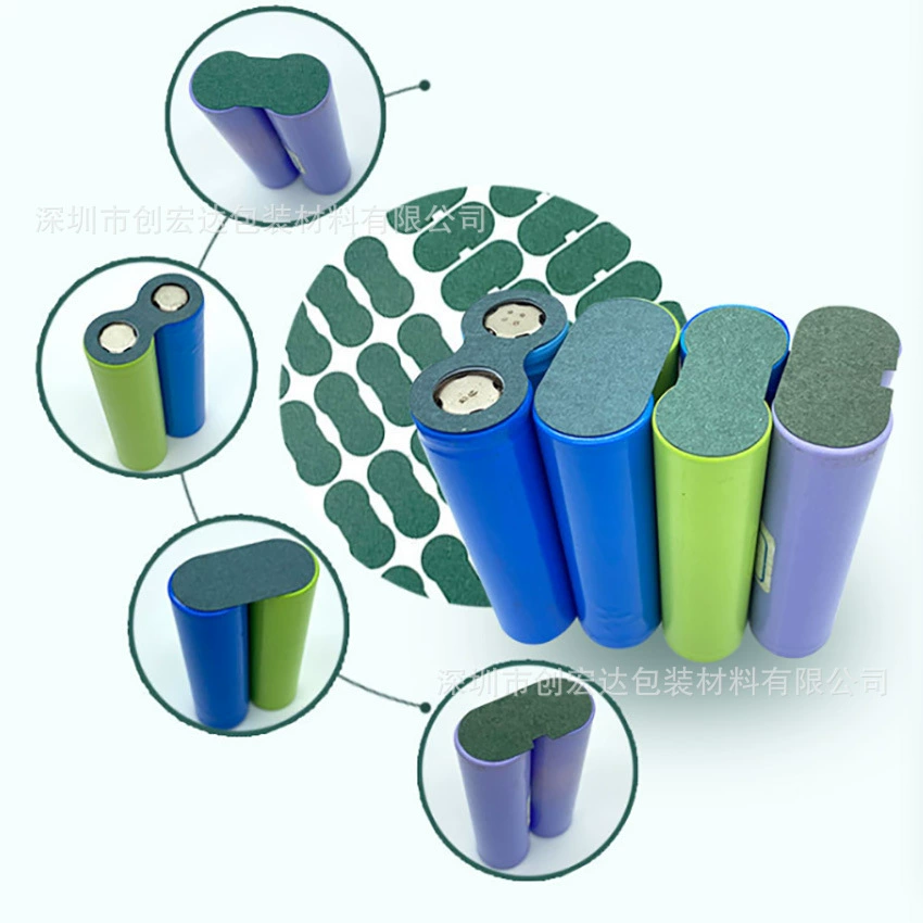 Литиевая батарея 18650 Хайленд ячменная бумажная изоляционная прокладка с клеем высокотемпературная огнестойкая зеленая изоляционная бумажная катушка в наличии