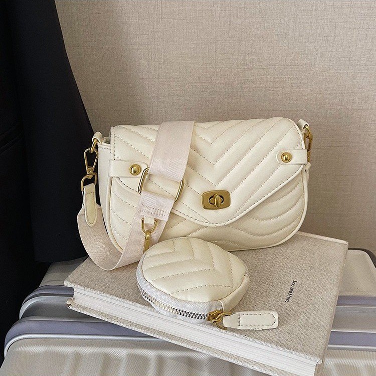 Nuova borsa a tracolla estiva di tendenza 2026, borsa da donna unica con catena ricamata, ideale per mamma e figlia._voghion.com