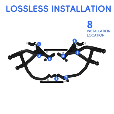 crash protection modification, Motorcycle bumper