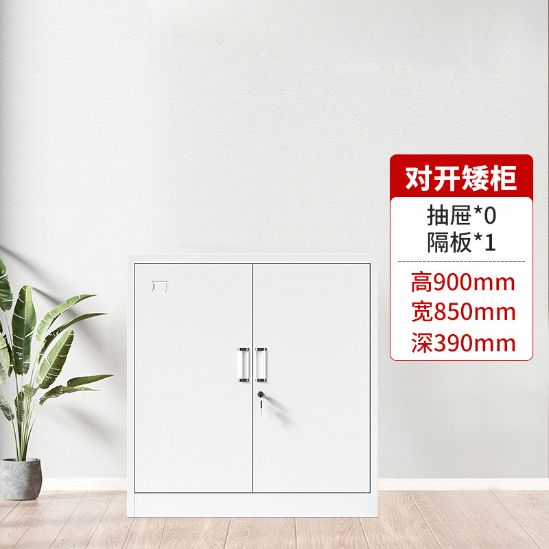 Archivador de oficina, archivador metálico, archivador de hierro con cerradura para oficina, estantería de acero a prueba de polvo, archivador con puerta de vidrio