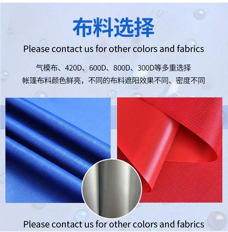 Outdoor Advertising Tent, Vehicle-Mounted Hollow Canopy Display, Folding Tent, Exhibition Tent, Custom Four-Corner Tent 3× 3m