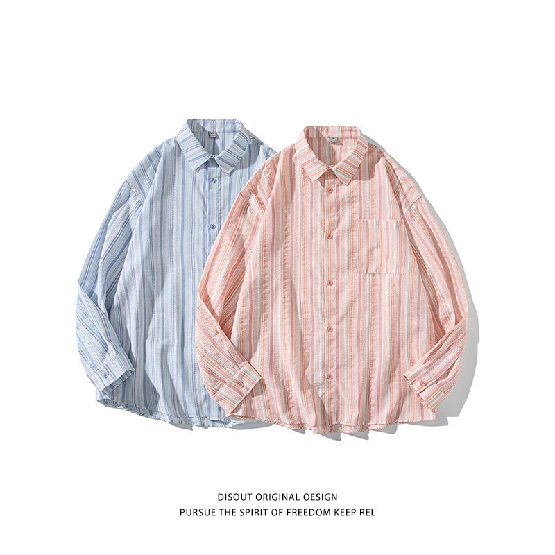 Модная рубашка, летной дизайн с длинным рукавом, oversize, свободный крой