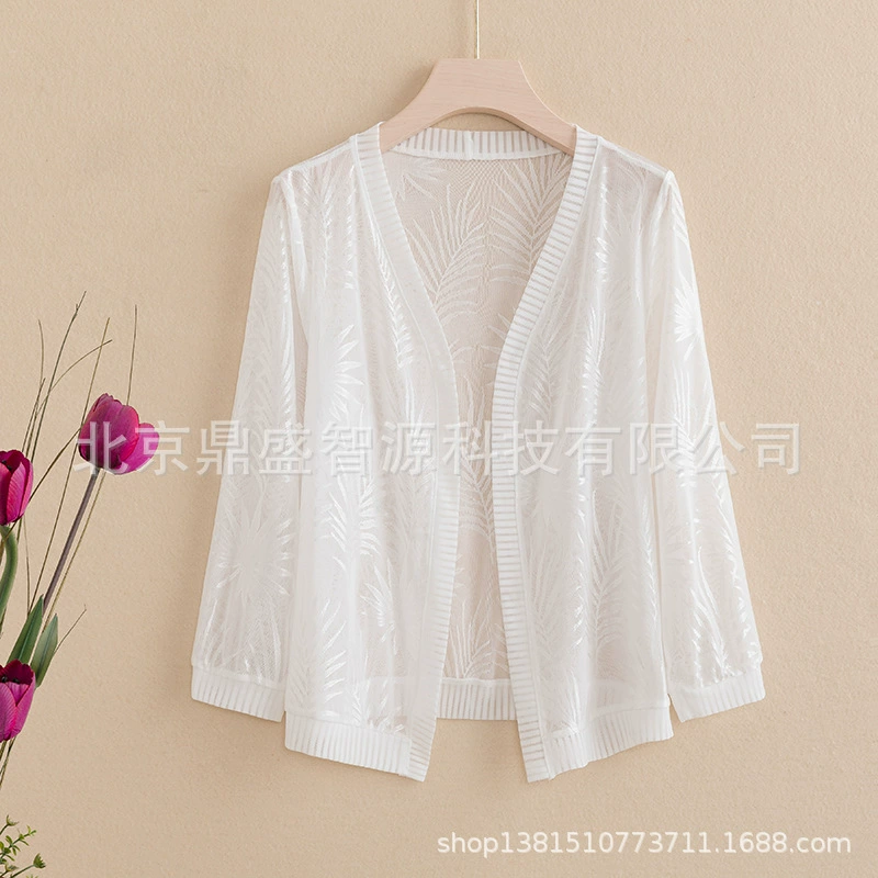 19304 Фортуна дерево солнцезащитный крем шаль оптом кардиган Новое лето солнце защиты одежды жилет мыс