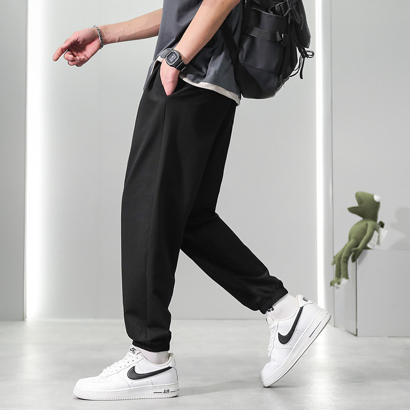 分销代理 花花公子 潮男士韩版修身休闲简约运动休闲裤男666|ms